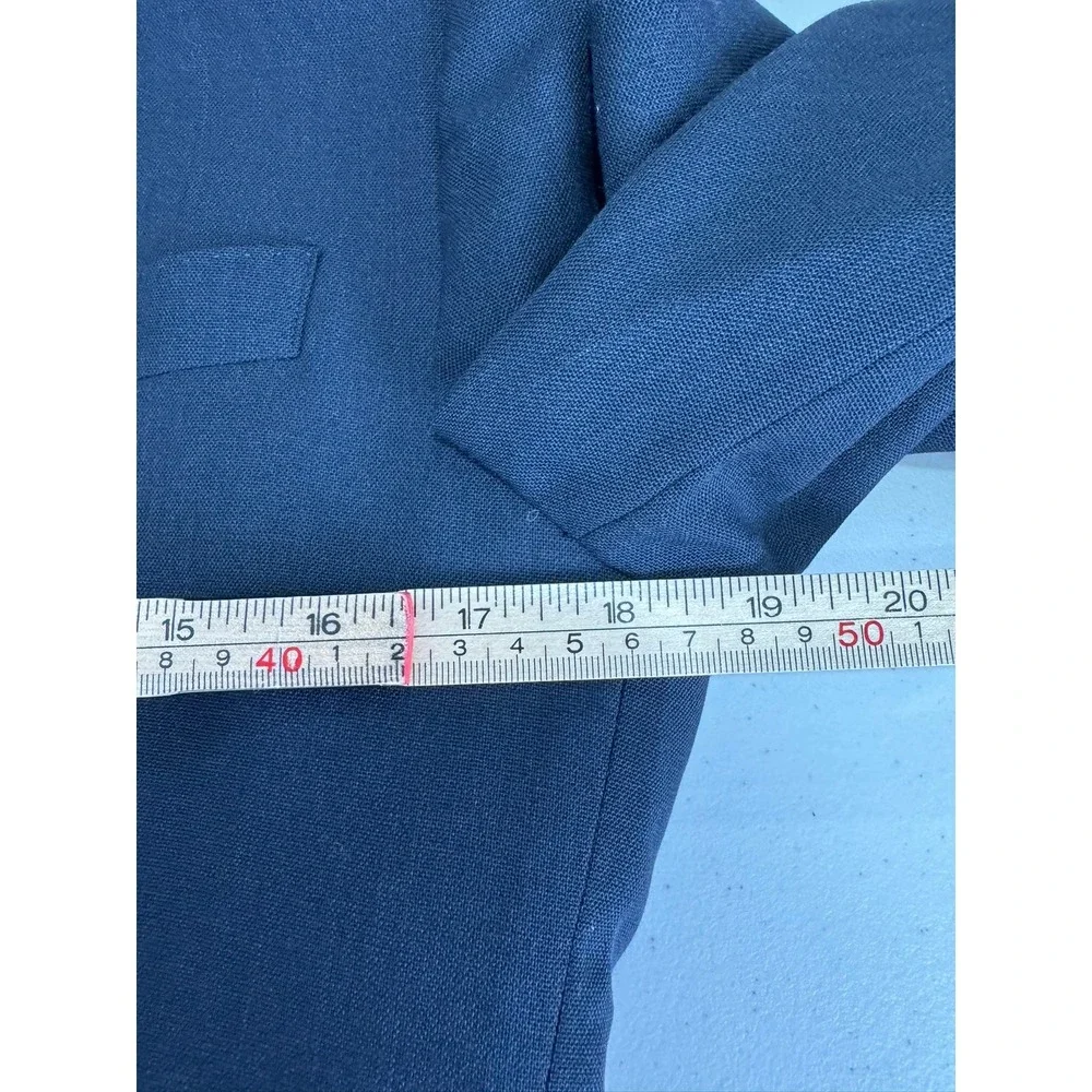 J. Crew Men Navy Ludlow Jacket Blazer Pant Suit 36S 30